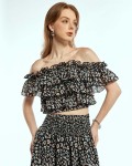 SIXDO Woven Flared Dress 2 Pieces